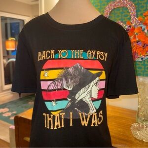 Back to the Gypsy Black Graphic Tee - That I Was